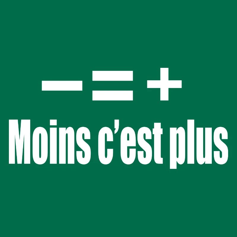 Moins C’est Plus