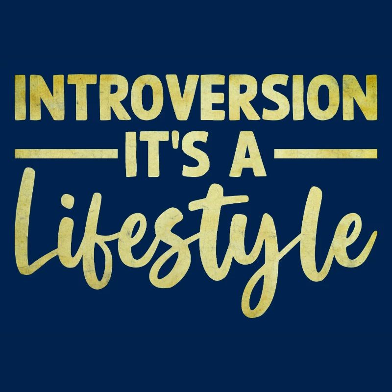 Introversion C’est un dicton de style de vie pour