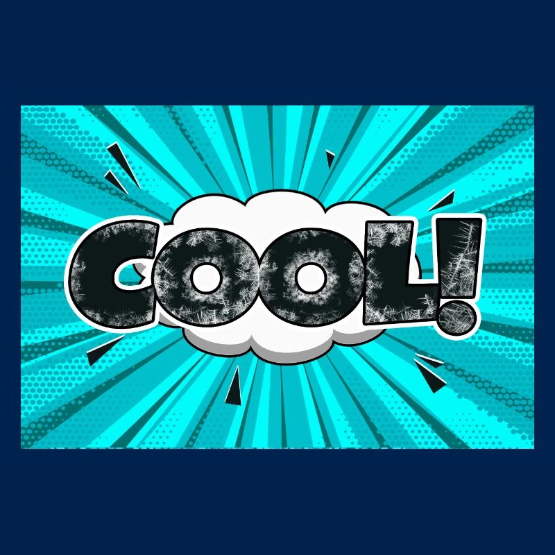 cool Comic Style Bubble Graffiti Lettering