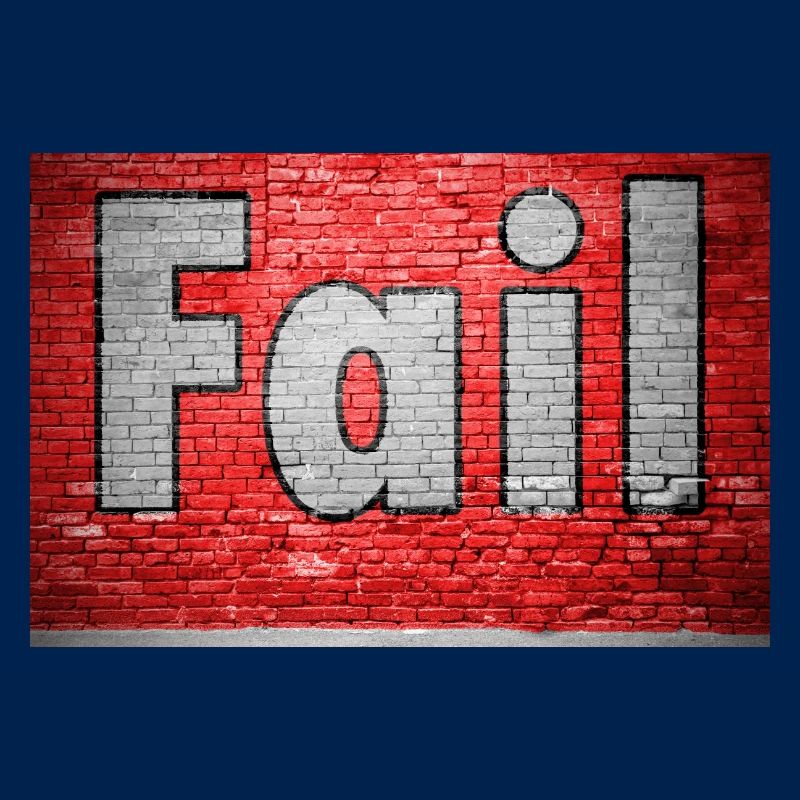 Fail Brick Wall Graffiti