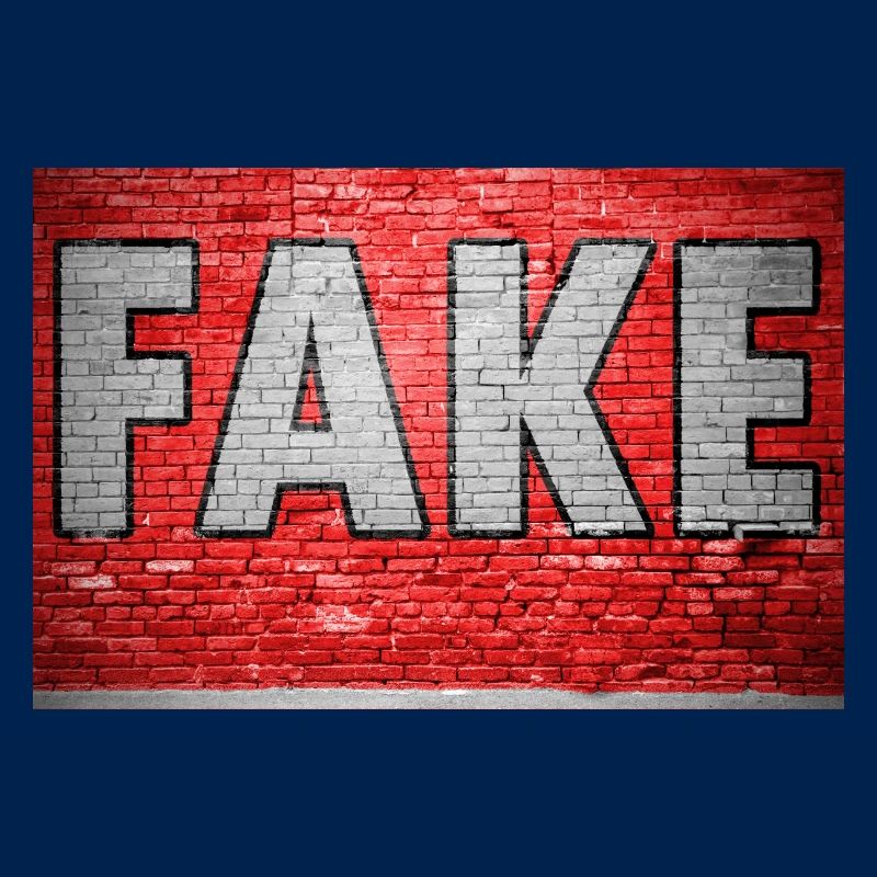 Faux graffiti de mur de briques