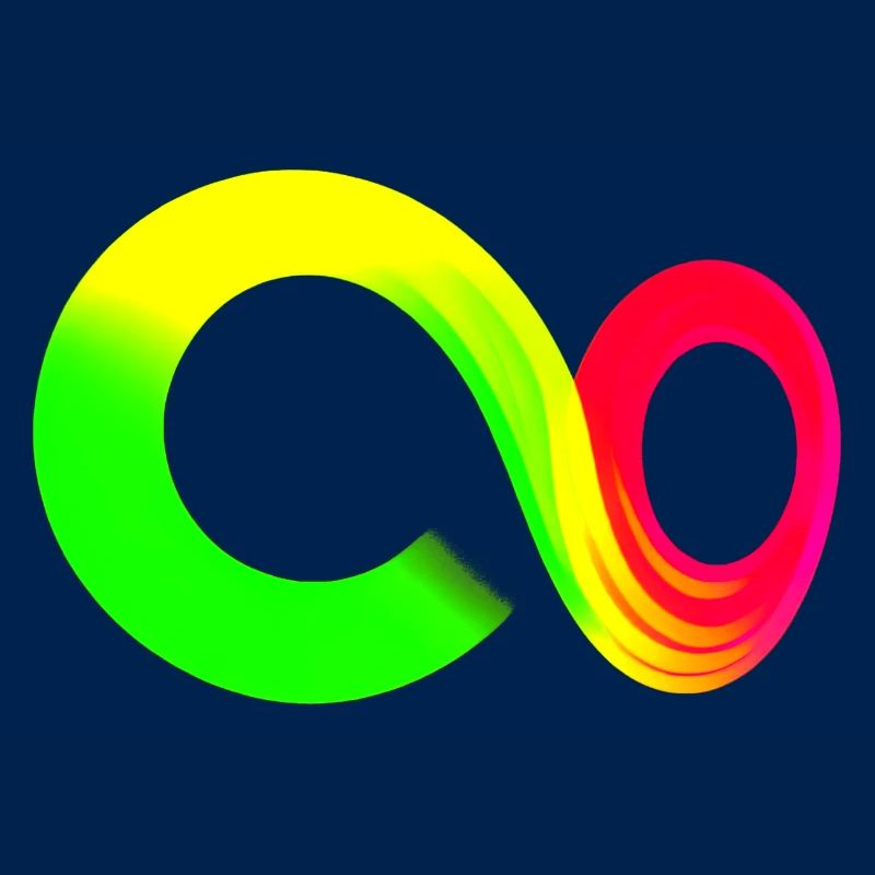Rainbow Course Infinite Infinity Symbol