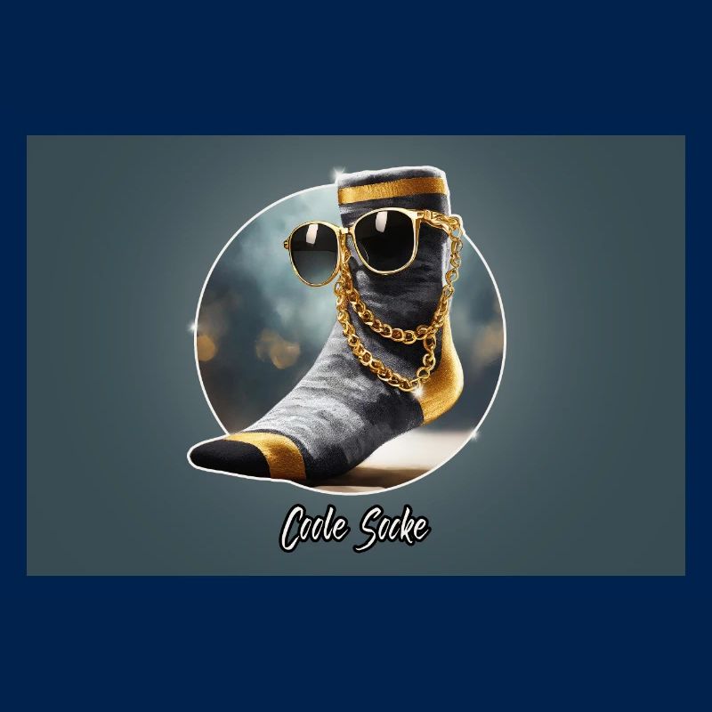 Pun ambiguous german expression – Coole Socke