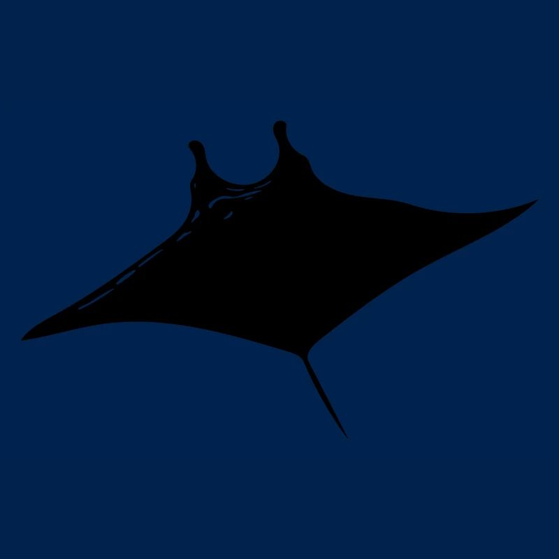 Manta Rays Vector Style