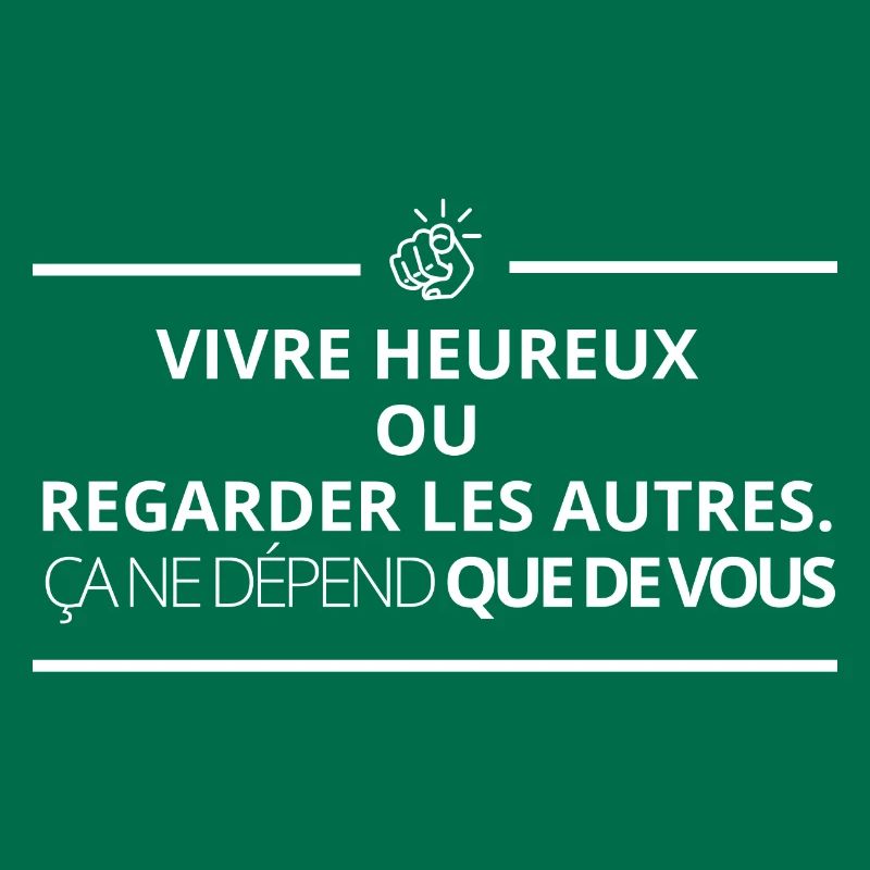 Glücklich leben oder andere beobachten...