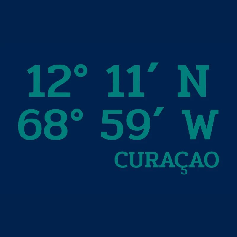 Curacao Coordinates - Coordinates - Caribbean