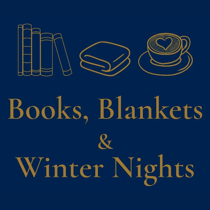 Bücher, Decken & Winternächte – Gemütliche Atmosphäre