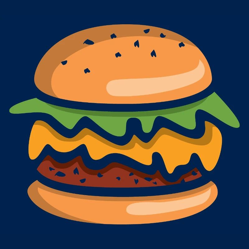 Cheeseburger Comic Burger