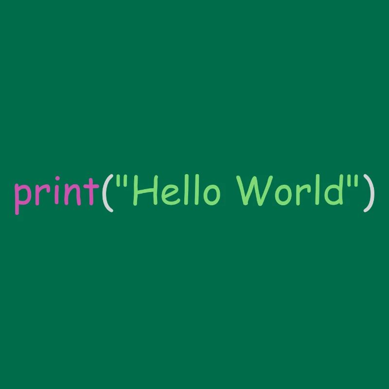 Hello World Programmierung Python C ++ C #