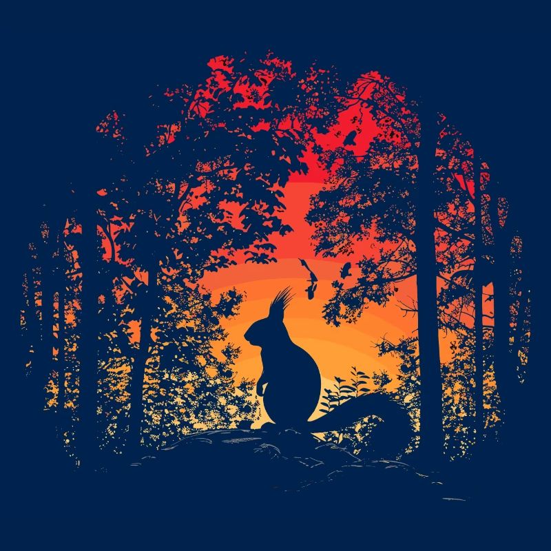 Eichhörnchen Wald Baumhörnchen Hörnchen