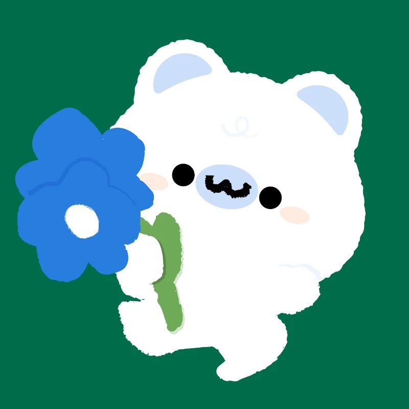 Romantischer Eisbär