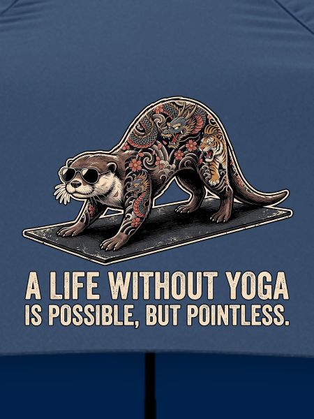 Yoga Tattoo Otter
