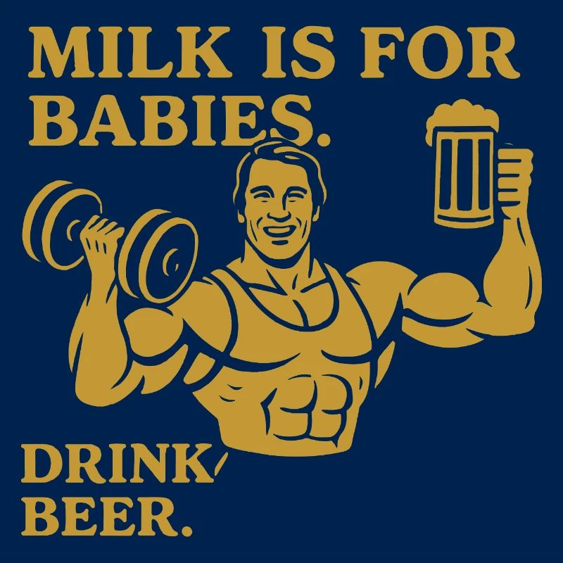 Conception audacieuse de citation de boisson virile