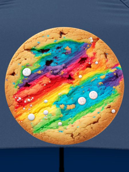 Regenbogenkeks Kunstwerk