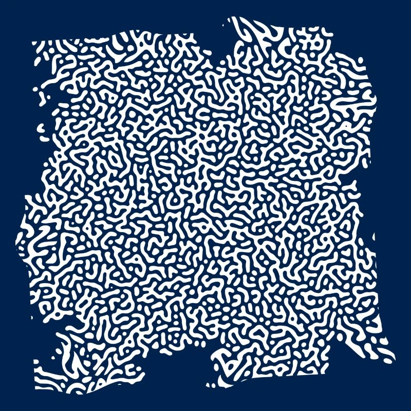 turing pattern weiss - Würmchen