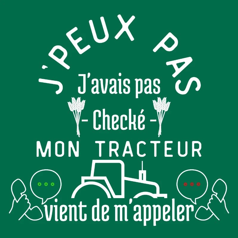 J'AVAIS pas Checké Mon Tracteur m'appelle