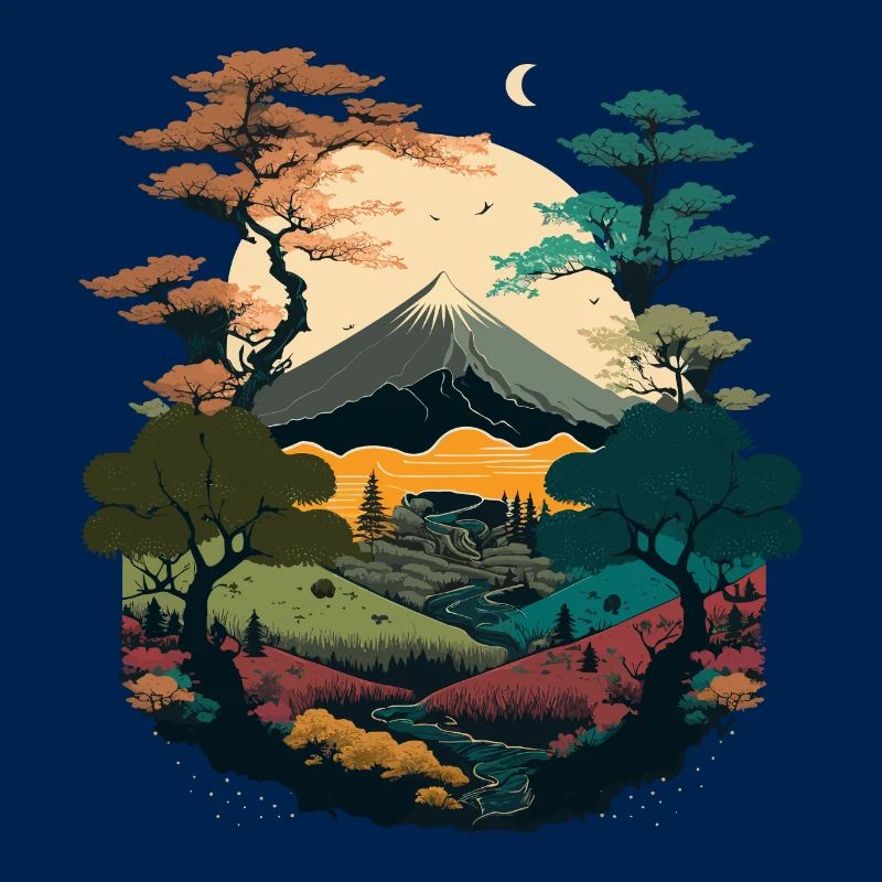 Illustration im Querformat