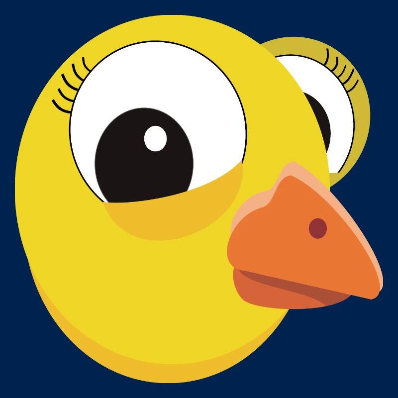 Cute Chick Head Easter Easter Carnival Funny