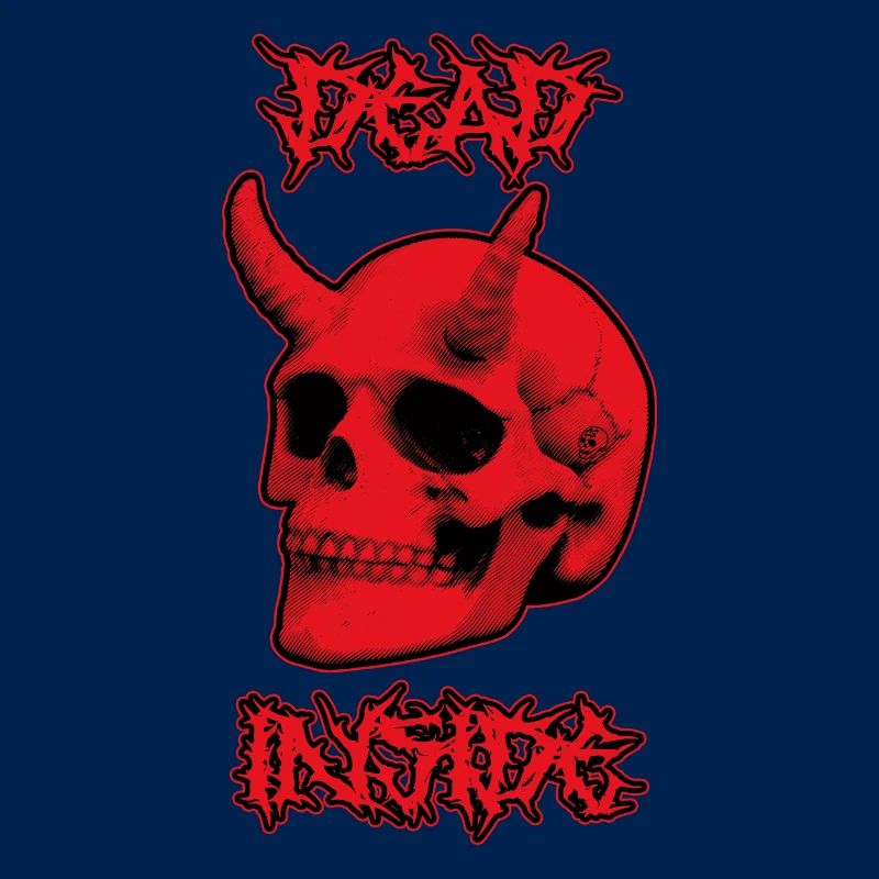 Devil Skull Dead Inside