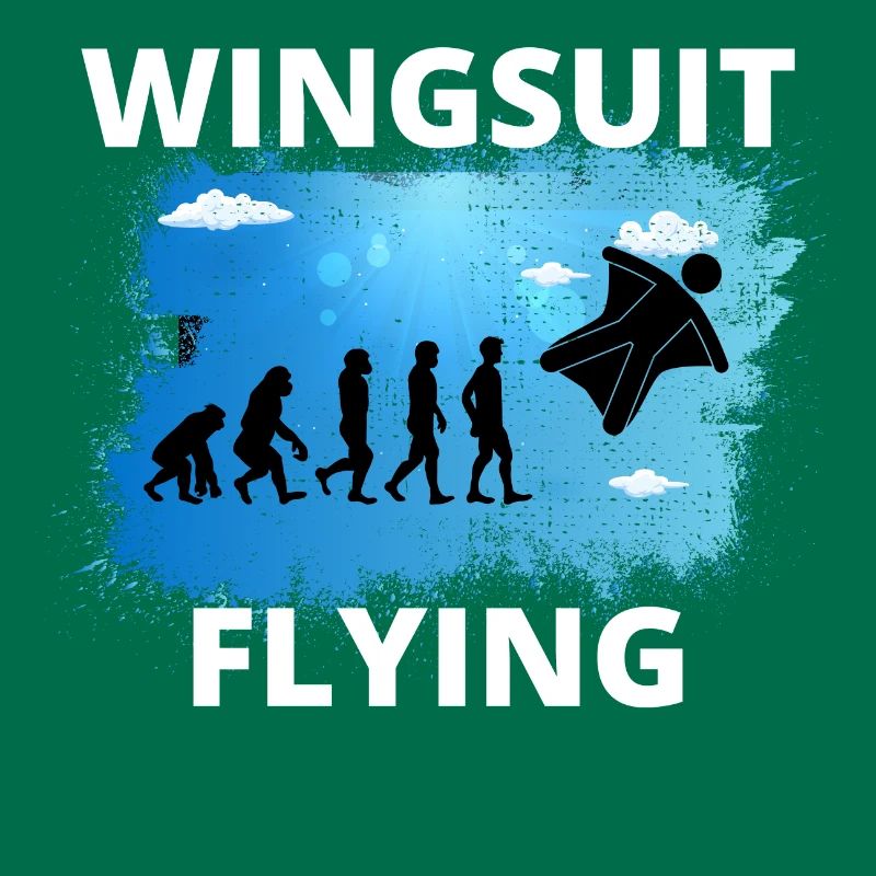 Wingsuit flying Base Jumping Skydiving Evolution