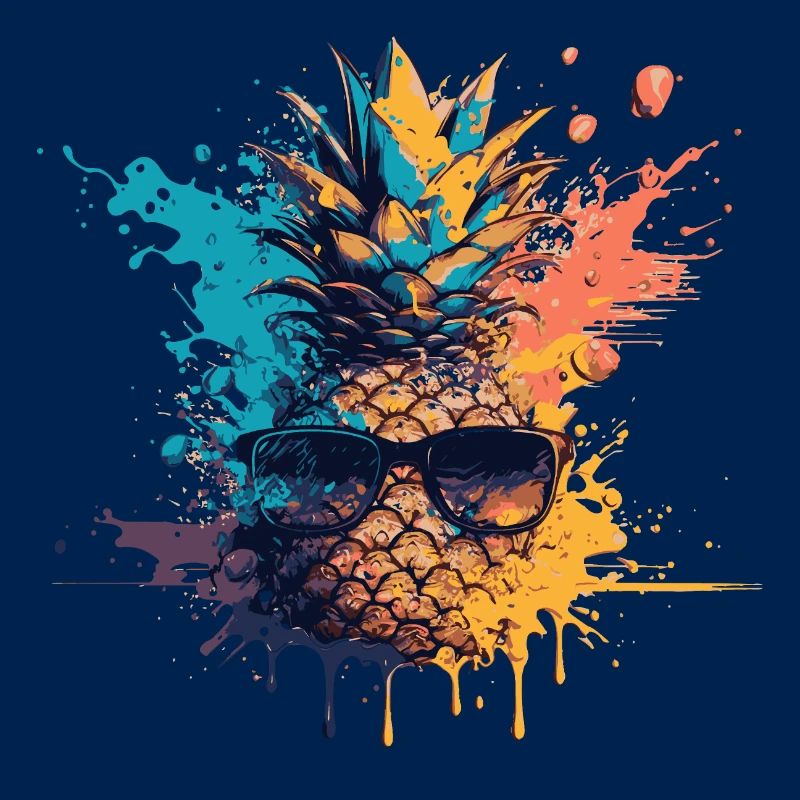 Drôle de fruit d’ananas