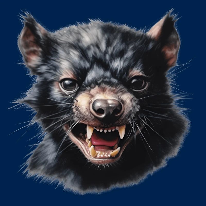 Looming Tasmanian devil