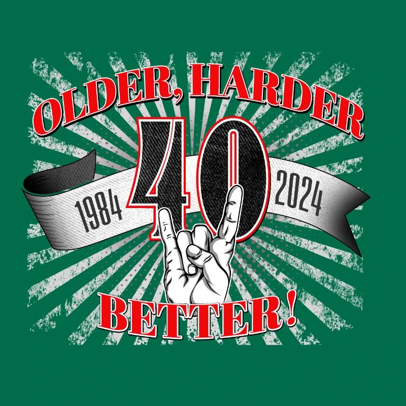 40.Geburtstag eines Metalfan oder Motorradfahrer