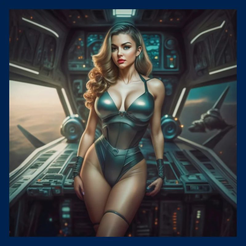 Pin-up de l’espace
