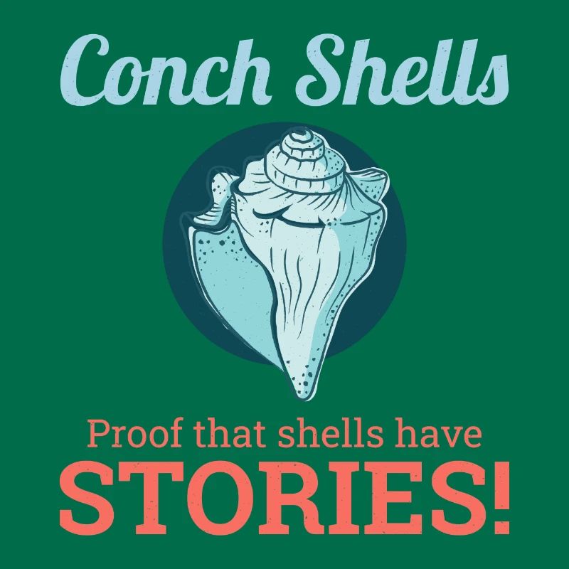 Conch Seashells Collector Beachcomber Sea Shell