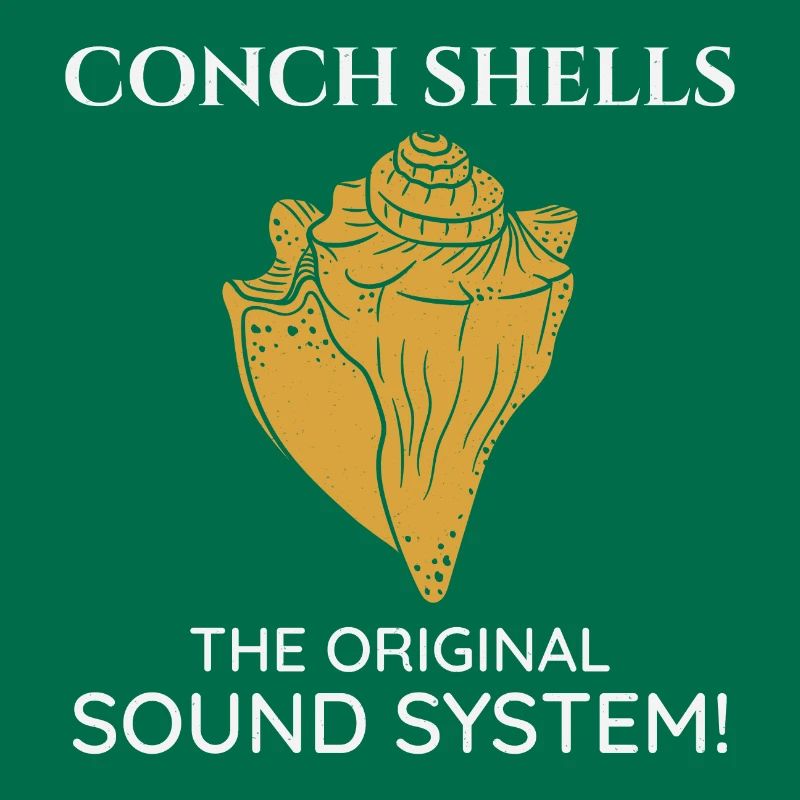 Conch Seashells Collector Beachcomber Sea Shell