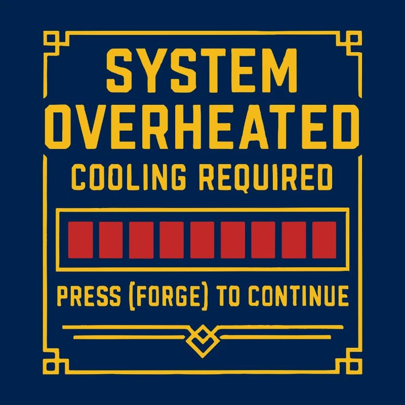 Systemübhitzung – Forge T-Stück