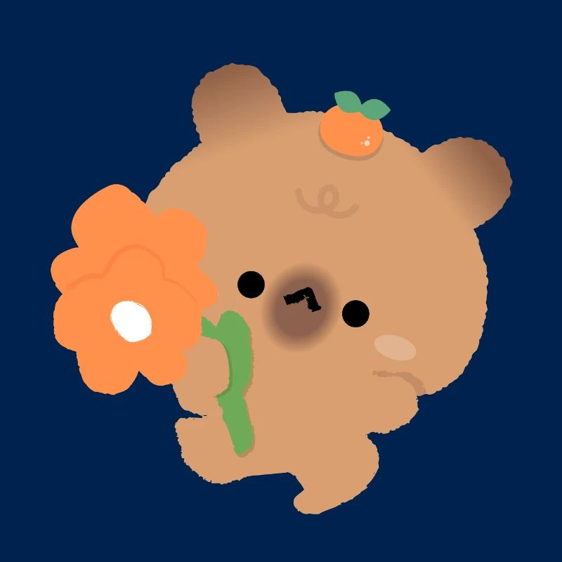 Romantisches Capybara