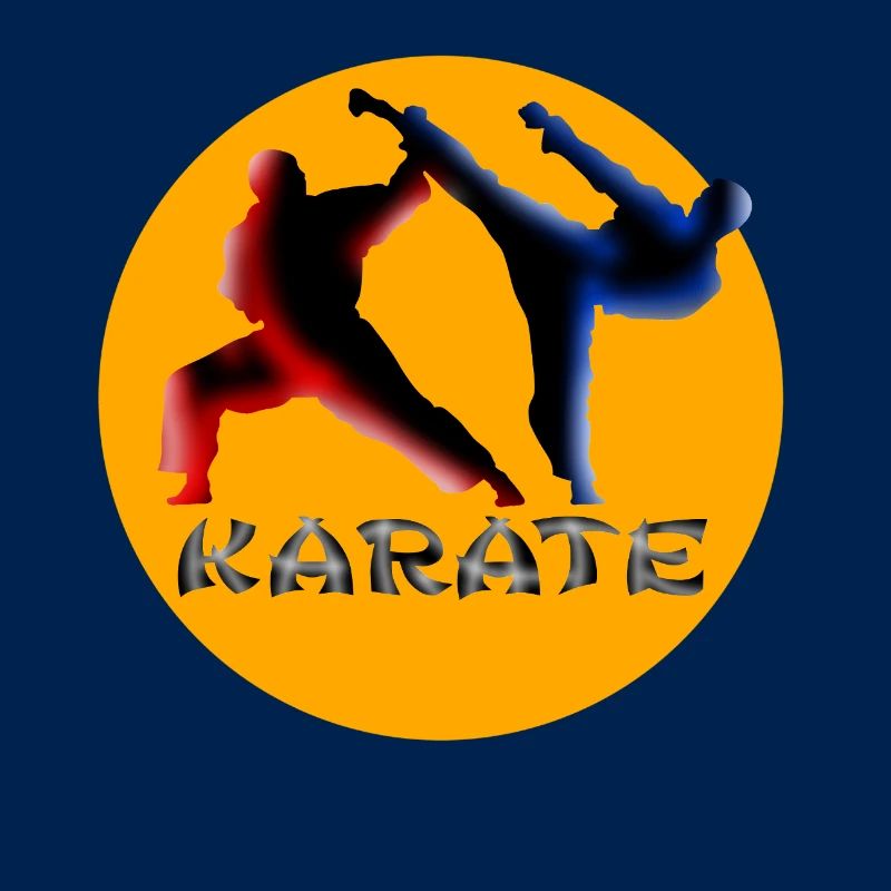 Martial Arts Dynamics Karate Silhouette