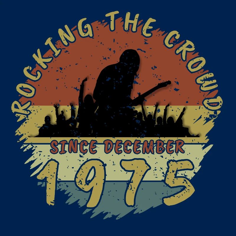 50. Geburtstag Rocking the crowd GIT 12/1975