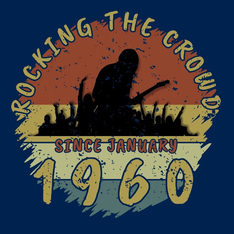 66th Birthday Rocking the crowd GIT 01/1960