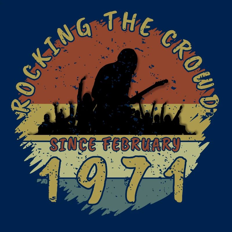 55. Geburtstag Rocking the crowd GIT 02/1971