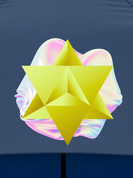 Surrealer Merkaba-Stern