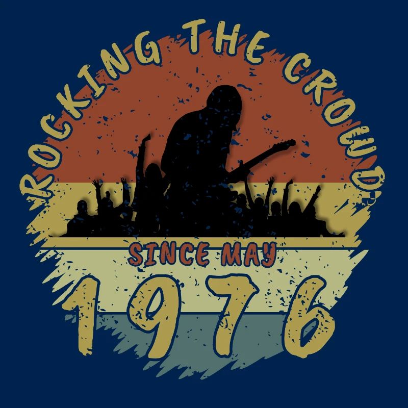 50th Birthday Rocking the crowd GIT 05/1976