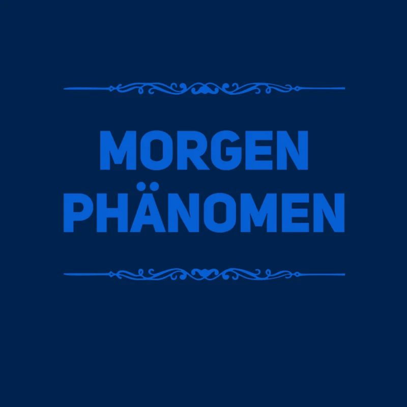 so sieht ein Morgenphänomen aus