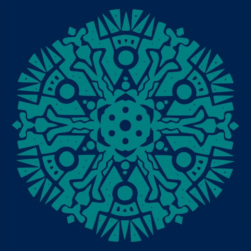 mandala maya pattern