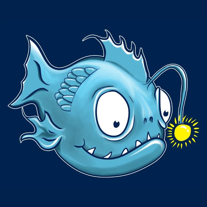 Laternenfisch oder auch Anglerfisch