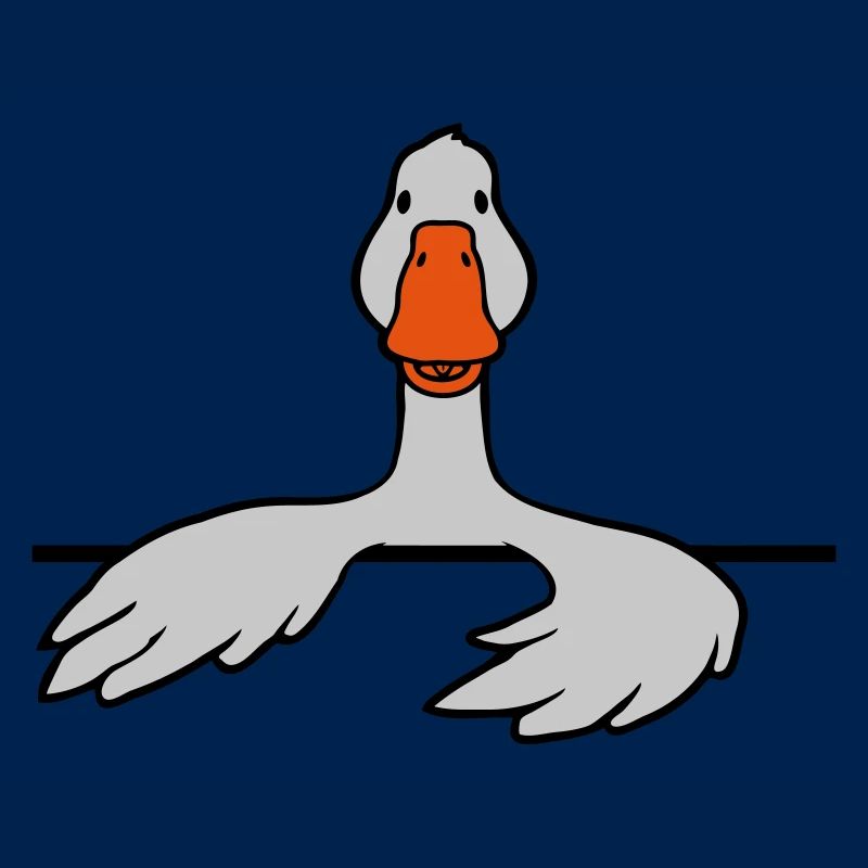 Hinter Mauer Gans Comic