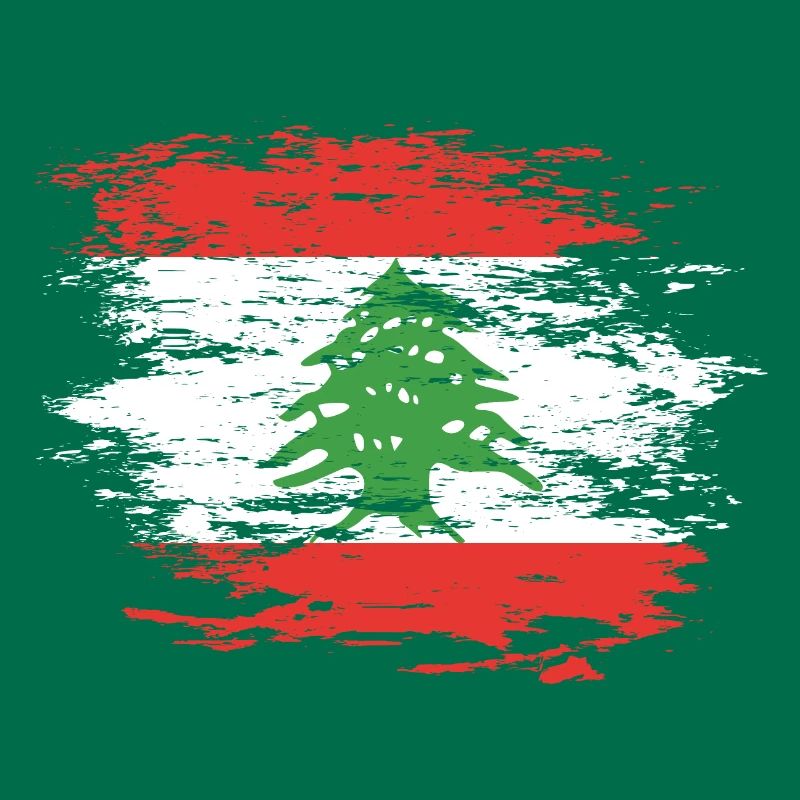 Drapeau du Liban utilisé