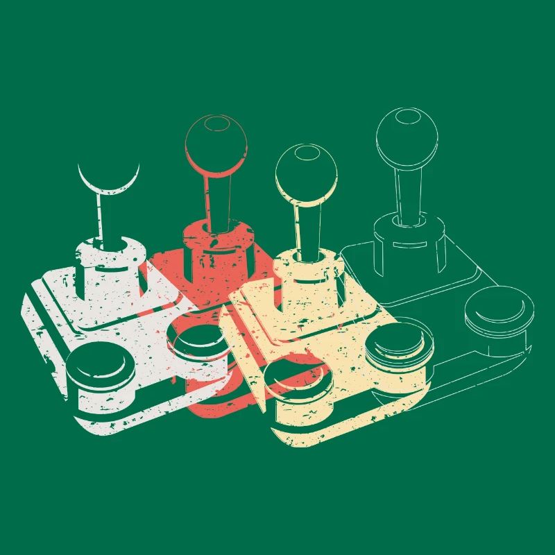 Joystick Player Game Controller retro Gaming 1