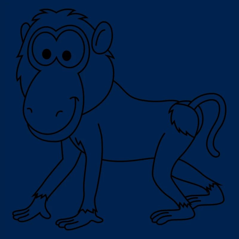 Monkey affe comic