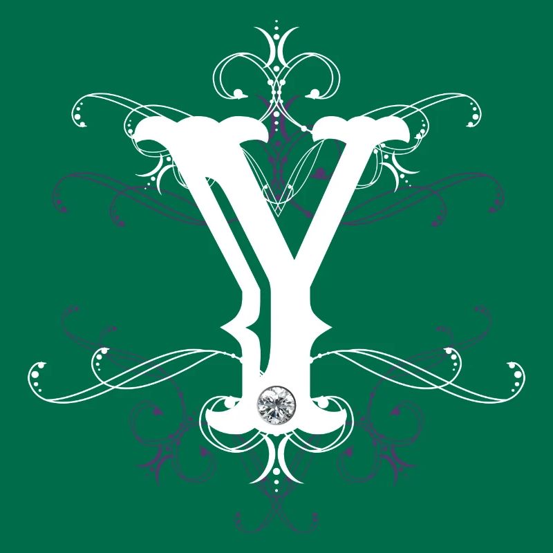 Buchstabe Y Ypsilon Buchstabe-Y