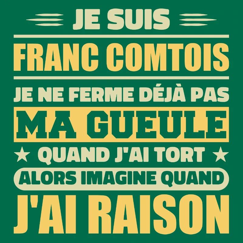 Franc comtois I don't shut my mouth frank comté