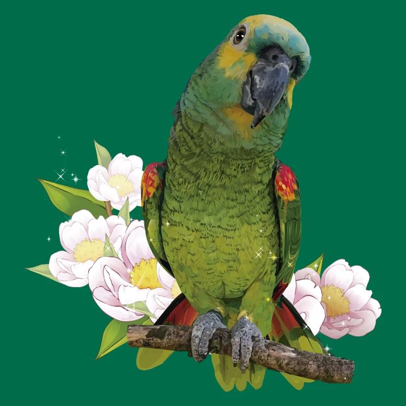 The blue-fronted amazon