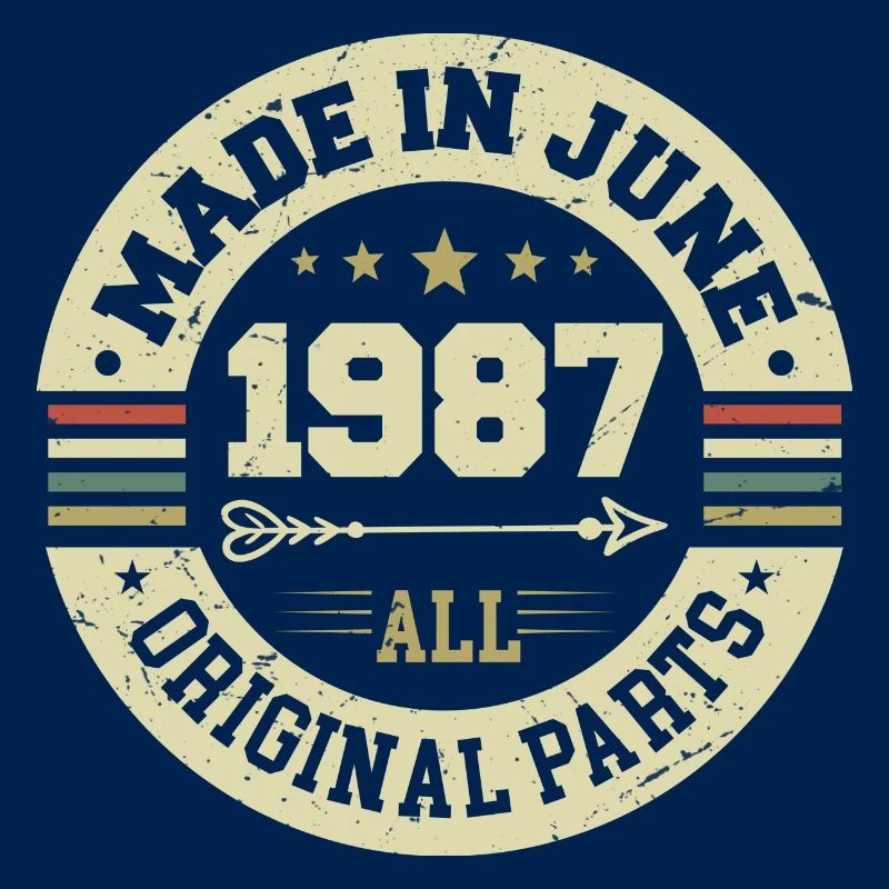 Juni 1987 Geburtstagsgeschenk Juni 1987 Juni 1987