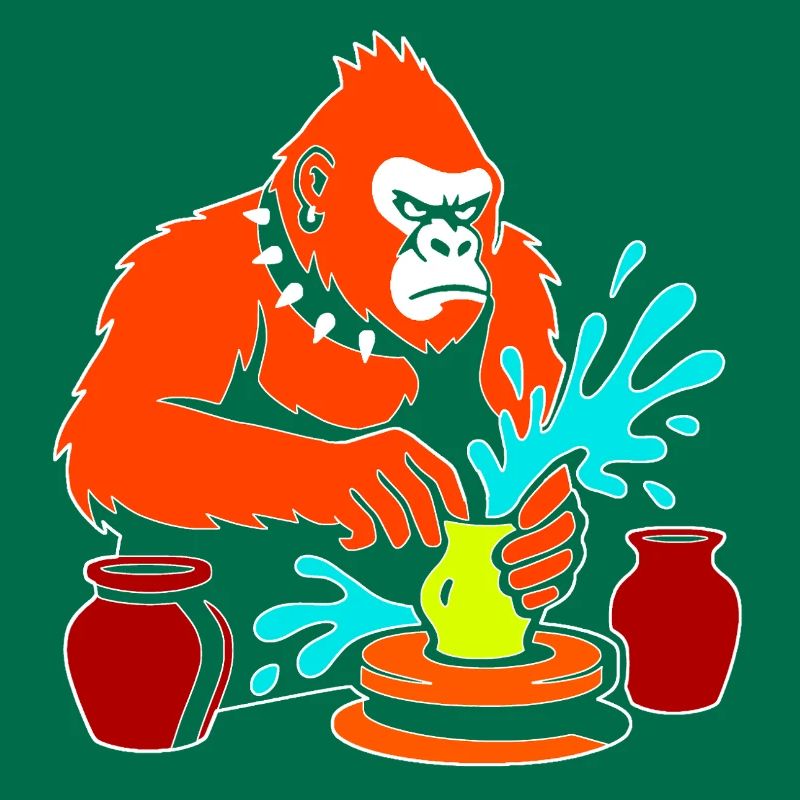 Gorilla Pottery Splash Studio